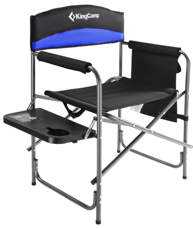 King Camp Blue Folding Camp Chair