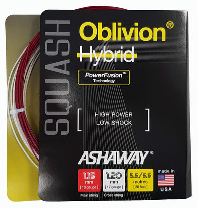 Ashaway Oblivion Hybrid Squash String