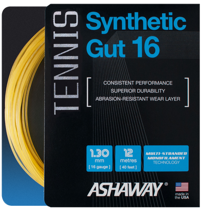 Ashaway Synthetic Gut 16 Tennis String