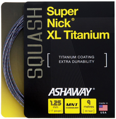 Ashaway SuperNick XL TI Squash String