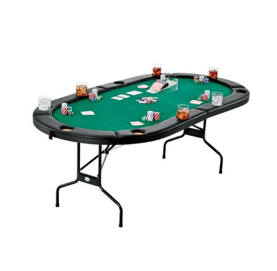 Fat Cat Folding Texas Hold'Em Poker Table